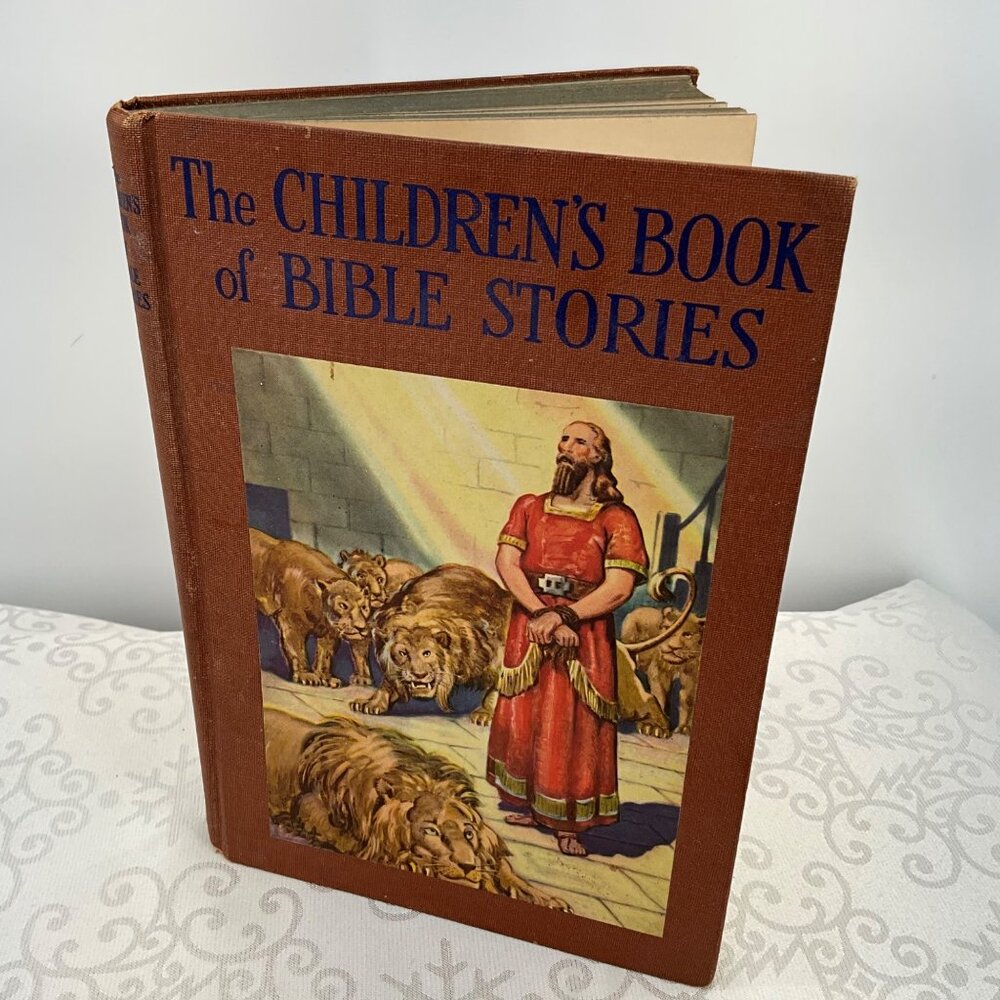 Vintage The Childrens Book Of‎ Bible Stories Hardcover